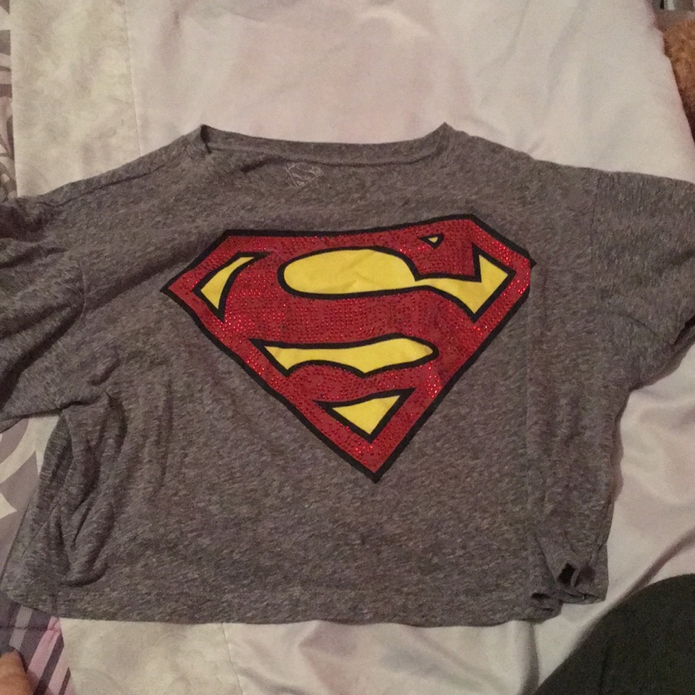 Superman crop top